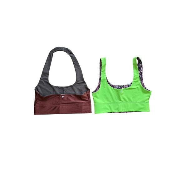 Fabletics Reversible Sports‎ Bra Bundle Harlow Halter and Harlyn Size M - Picture 4 of 4